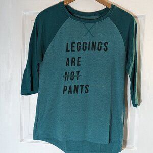 $5!!! Hi-Low Raglan Tee